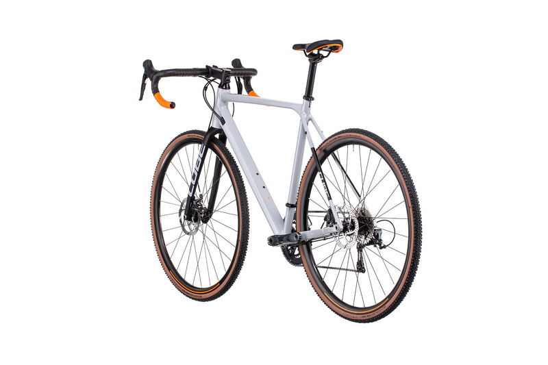 Cube cyklokrosové kolo CROSS RACE grey orange